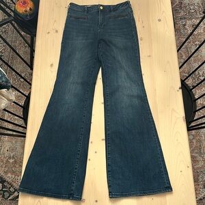 Pilcro High Rise Flare Jeans Size 29